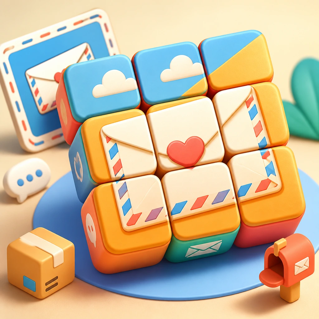 Messenger Blocks 3D
