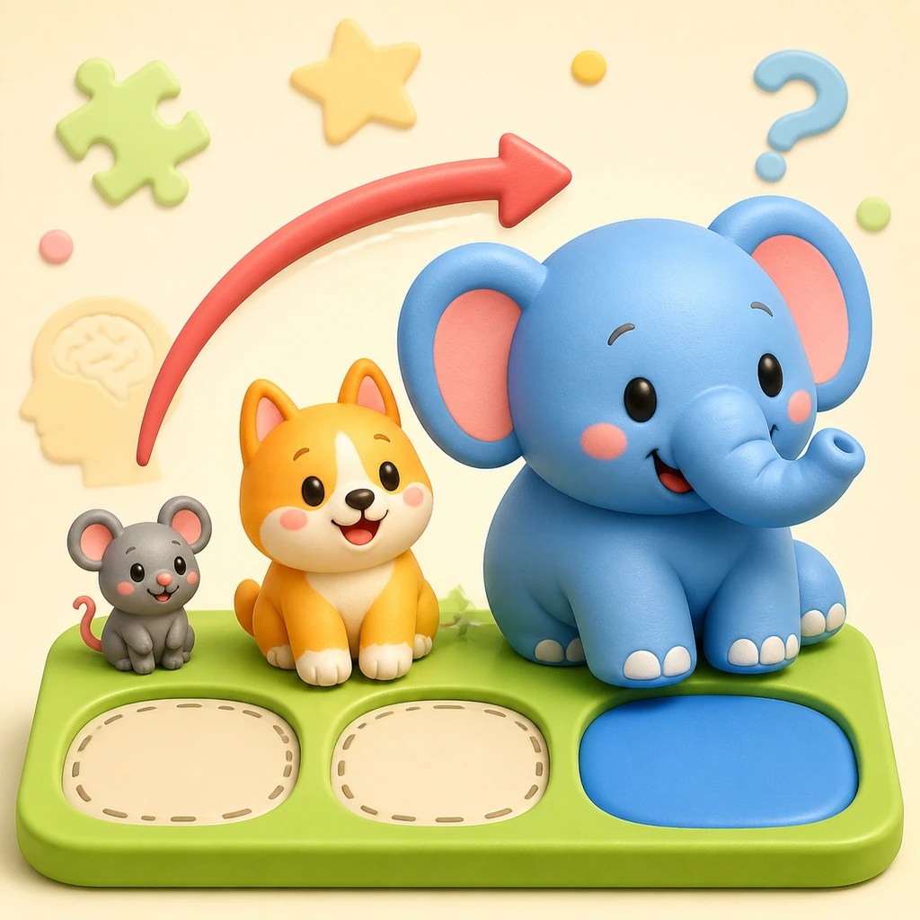 เรียงสัตว์ตามขนาด